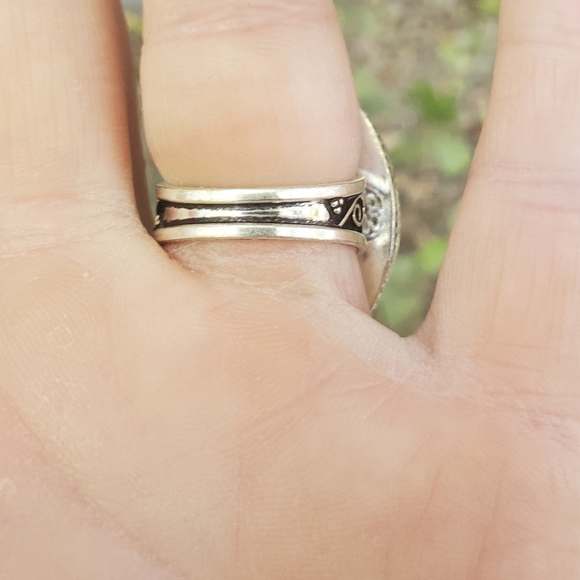 New Chrysocolla 925 Silver Ring. - Picture 15 of 16